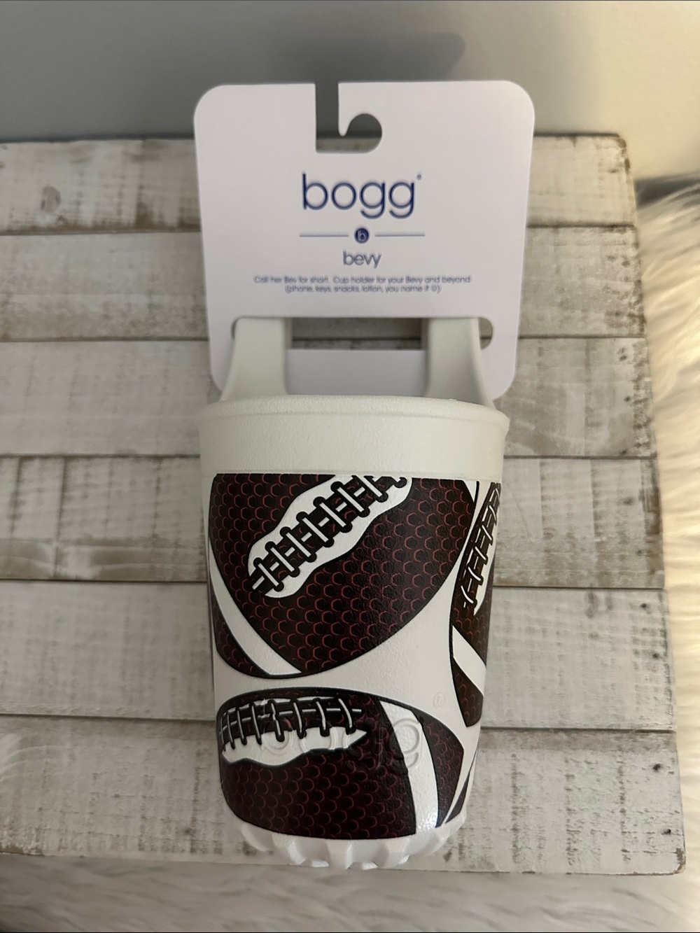 Nwt bogg bevy football cup holder